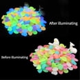 thumbnail image 5 of 200 Pieces Glow Stones Outdoor Glow Stones Glow Stones Kids Glow Pebbles, 5 of 7