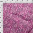 thumbnail image 3 of oneOone Viscose Chiffon Pink Fabric Abstract Sewing Fabric By The Yard Printed Diy Clothing Sewing Supplies 42 Inch Wide, 3 of 5