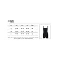thumbnail image 4 of Biekopu Women Summer Short Jumpsuit, Sleeveless U-neck Contrast Color Playsuit Clubwear for Party, 4 of 9