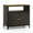 Brown, variant on YYAo Sideboard Buffet Cabinet,Sideboard Buffet Kitchen Storage Cabinet,Rattan Storage Cabinet with Acacia Wood Countertop for Poolside Deck and Patio-Black
