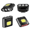 thumbnail image 3 of Linterna LED COB para acampar, tapa ajustable, lámpara con Clip, carga USB para senderismo, pesca Likrtyny  Para Estrenar, 3 of 5