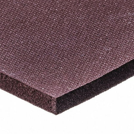 

1/16 Thick 12 x 12 Brown Super Adaptable Extreme-Temperature Silicone Foam Textured Sheets with Adhesive Back