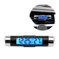 thumbnail image 3 of sweethay Termómetro de reloj de coche 2 en 1 con retroiluminación azul alimentado por reloj Digital de coche multifuncional indicador de Automoción decorativa y accesorios sweethay VI004885-00, 3 of 6