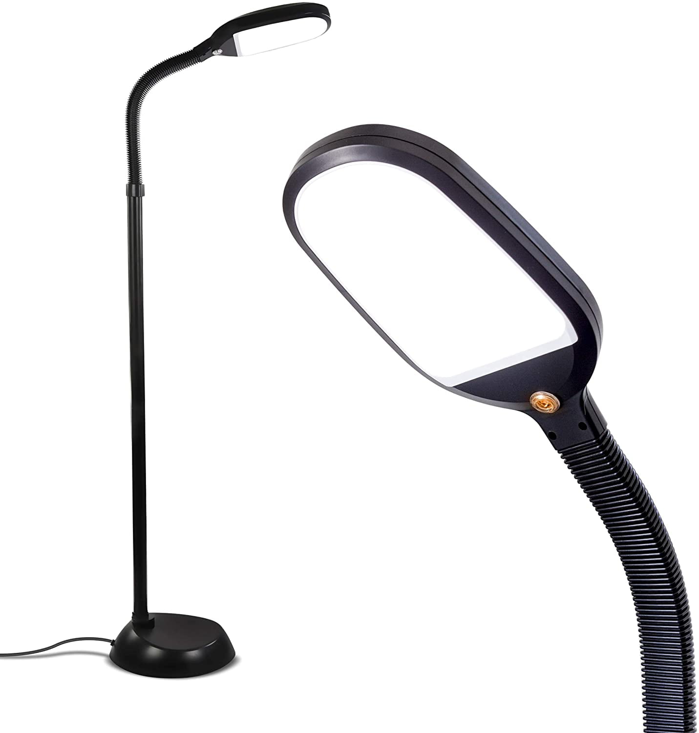 Brightech Litespan - Bright LED Floor Lamp for Crafts & Reading 