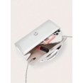 thumbnail image 3 of Wynndora Women's Envelope Clutch Purse, Evening Bag with Detachable Chain Strap, 3 of 8