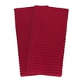 thumbnail image 2 of RITZ Royale Collection 100% Combed Terry Cotton, Oversized Kitchen Towel Set, 2-Pack, Solid, Paprika, 2 of 6