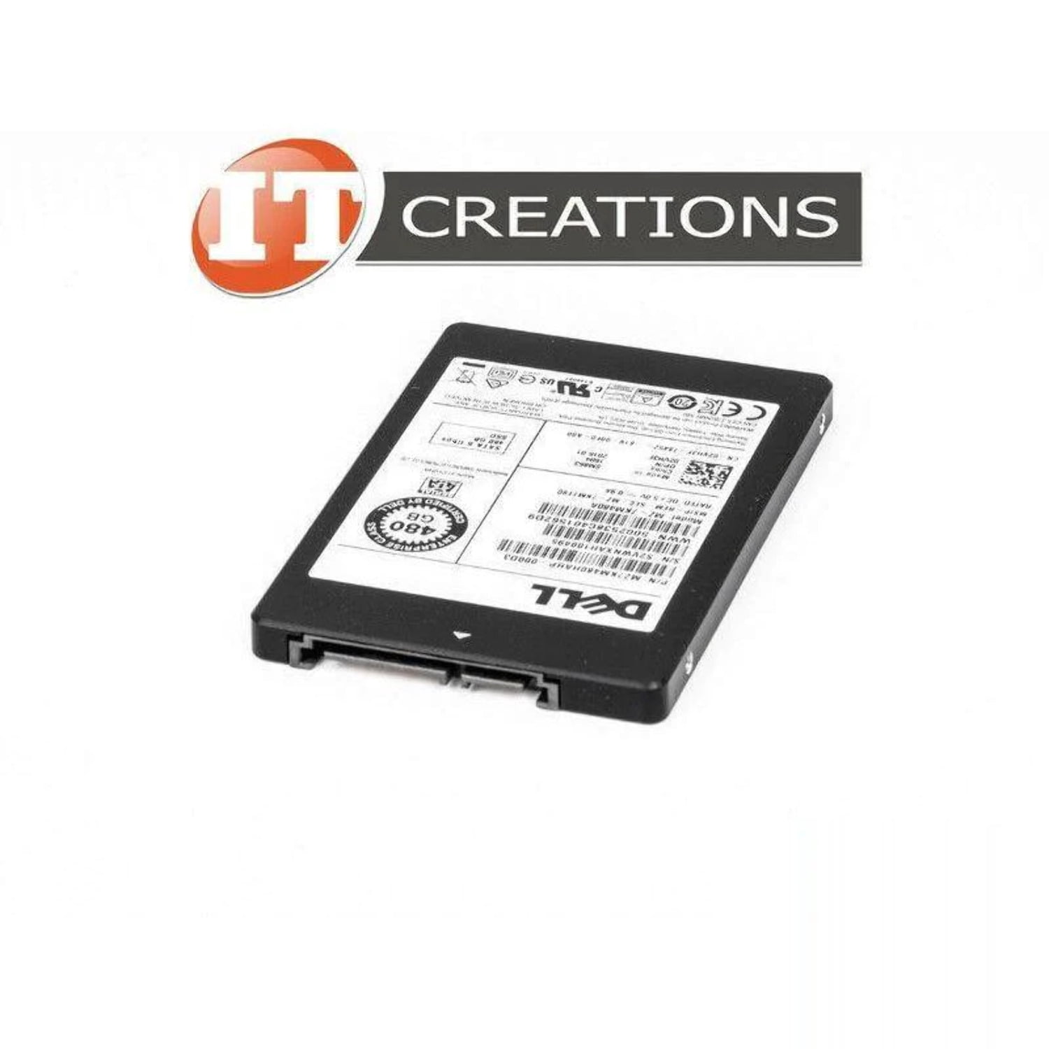 DELL 480GB MLC SATA 2.5 SFF ENTERPRISE MIX USE MU SOLID STATE DRIVE SSD 2VH3F