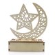 thumbnail image 3 of Decoración Irfora Madera Luna L-ed Decoración ligera Ramadan Eid Mubarak Decoración para el hogar Artesanía Irfora Decoración, 3 of 7