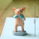thumbnail image 4 of Mini figura de cerdito boxeador de resina: bonita decoración para el hogar, resina duradera, regalo perfecto para niños/adultos, 4 of 4