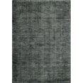 thumbnail image 1 of Bashian S176-GYIV-5X8-ALM211 Contempo Collection Solid Contemporary 100 Percent Wool Hand Loomed Area Rug, Grey & Ivory - 5 ft. x 7 ft. 6 in., 1 of 1