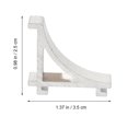 thumbnail image 2 of 8Pcs Freezer Shelf Clips Refrigerator Support Hooks Cooler Shelf Brace Freezer Clips (Aluminium Size 4), 2 of 9