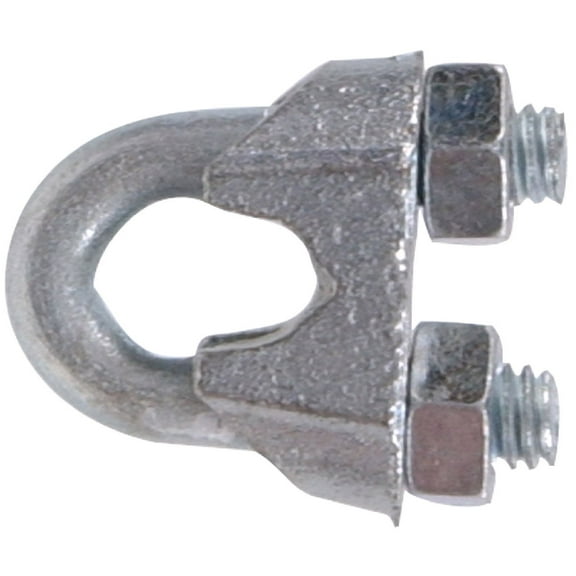 3/16 in. Zinc-Plated Wire Rope Clip (10-Pack)