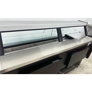 71 Black Refrigerated Sandwich & Deli Display Case, 34 Cu.Ft. Commercial Display, Refrigerator, NSF Certified