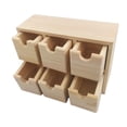 thumbnail image 4 of Zxpjkyu Small Drawer Storage Box Craft Mini Cabinet for Desk Living Room Accessories, 4 of 9