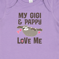 thumbnail image 4 of Inktastic My Gigi and Pappy Love Me Girls Baby Bodysuit, 4 of 5