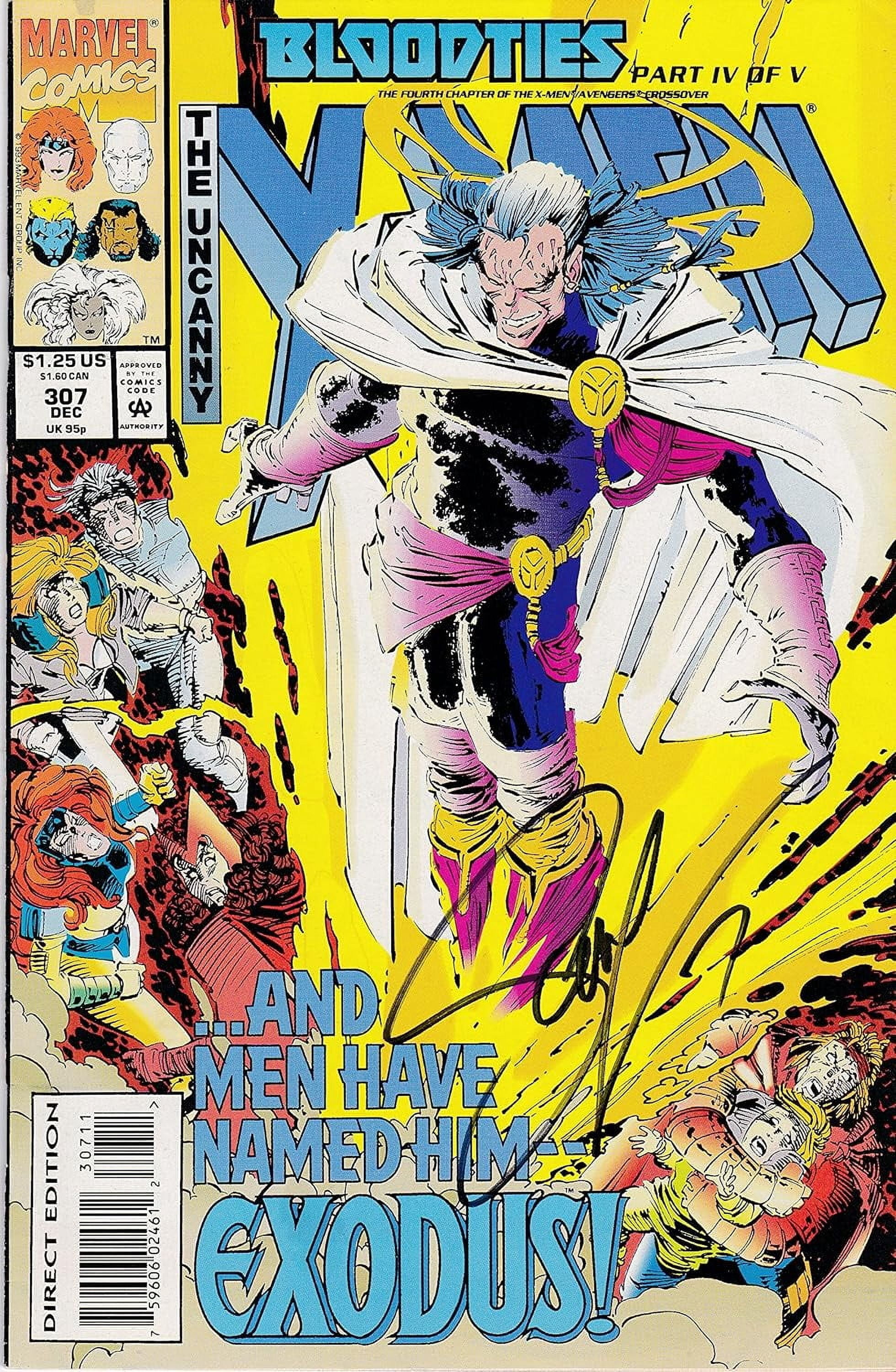 Uncanny X-Men #307 NM Signed Scott Lobdell
