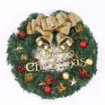 thumbnail image 5 of Guirnalda de Navidad, adornos colgantes de Navidad, decoración de puertas y ventanas, decoración de fiestas navideñas, regalo de Navidad para niños, corona de flores, 5 of 5