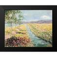 thumbnail image 2 of Laceur, Nicole 24x20 Black Modern Framed Museum Art Print Titled - Fields, 2 of 5