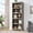 5-Tier Gray, variant on 5 Tier Bookshelf, 69" Tall Farmhouse Bookcase - with Adjustable Shelves, Floor Standing Open Display Storage Rack with Anti-Slip Design for Home Office, Balcony, Library, Study / Living Room, Gray