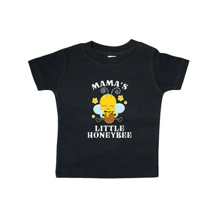 

Inktastic Cute Bee Mama s Little Honeybee with Stars Gift Baby Boy or Baby Girl T-Shirt