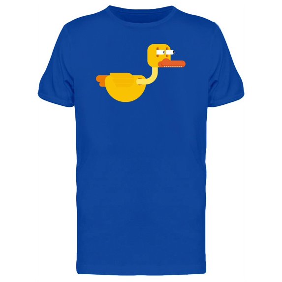 Duck Cartoon Doodle Tee Men's -Image by Shutterstock