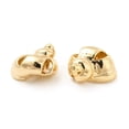 thumbnail image 3 of 20pcs Brass Pendants Conch Charm golden 18.5x13.5x13mm Hole: 1.4mm, 3 of 3