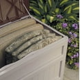 thumbnail image 3 of Suncast 73 Gallons Coffre de Rangement Extérieur en Résine pour Patio avec Roues, Taupe, Taupe, 3 of 3