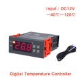 thumbnail image 4 of maskred 1/2/3 MH1210A DC 12V Thermostat Regulator Digital LCD Refrigerator Temperature Controller Thermocouple Controller with Sensor 1PCS, 4 of 6