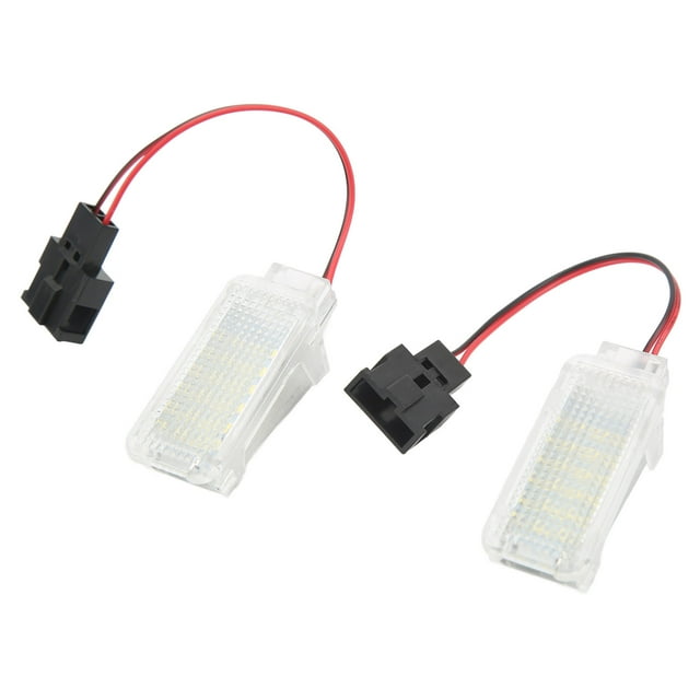 Par de luces LED de 12 V para el espacio de los pies, iluminación interior del coche 4B0947415A para A1, A3, A4, A5, A6, A7, A8, Q3, Q5, Q7 TT