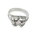 thumbnail image 1 of Sterling Silver Comedy Tragedy Ring, 1 of 1
