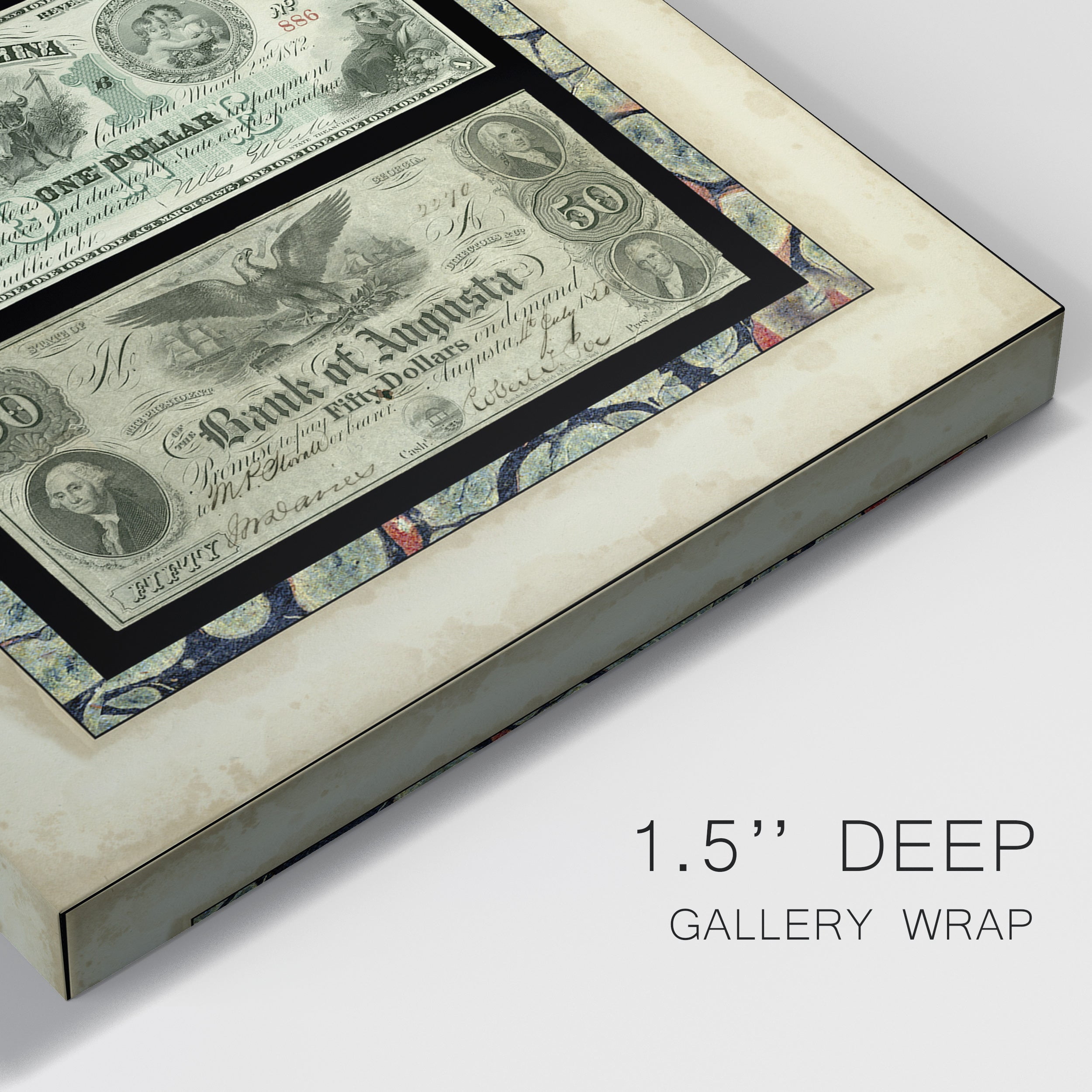 Money Money Money II Premium Gallery Wrapped Canvas - Ready to Hang