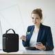 thumbnail image 4 of Xihbxyly Bolsa Térmica para Almuerzo, Portátil, Ecológica y Reutilizable, con Prácticos Bolsillos con Cremallera, Ideal para La Oficina, El Trabajo, Viajes, Picnic, Un Regalo Elegante para Adultos., 4 of 5