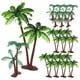 thumbnail image 3 of 16 Uds. Adornos de árbol para cupcakes, adornos tropicales para pasteles, adornos para pasteles de árbol de coco, miniárboles, adornos para cupcakes, decoración de pasteles hawaianos, 3 of 7