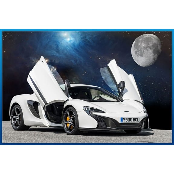 McLaren Shocase 650S 24"x36" Photo Print Poster Sports and Luxury Cars Coupe Concept