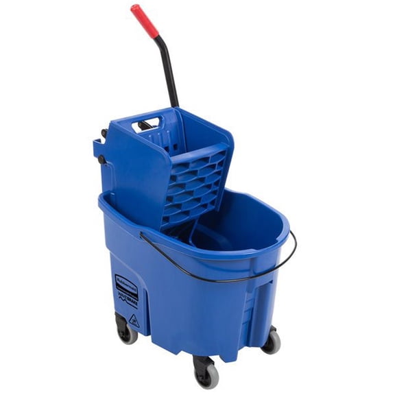Cubeta Exprimidora Rubbermaid WaveBrake Azul