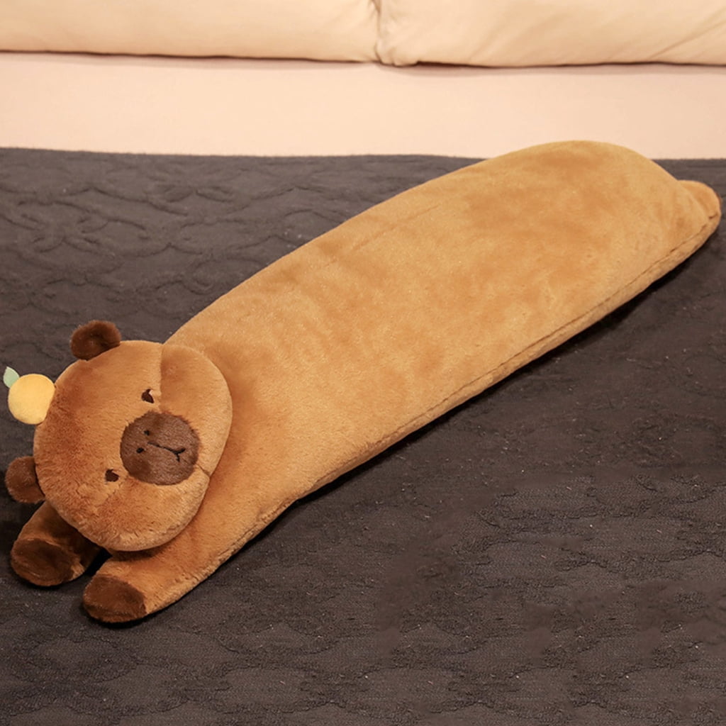 CIYISON Soft And Supportive Long Capybara Pillow Stuffed Plushies For Enhances Relaxation Suitable For Any Age Group