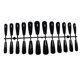 thumbnail image 3 of Soidarity 24 Uds uñas postizas CoffinPress-on diseño barniz Extra largas puntas de uñas artificiales suministro de manicura accesorios para Arte de uñas negro, 3 of 6