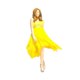 thumbnail image 2 of Figuras femeninas de resina pintadas a mano CUTICAT 1:64 para Diorama 1/64 Jardines de hadas DIY proyectos Modelos S amarillo, 2 of 8