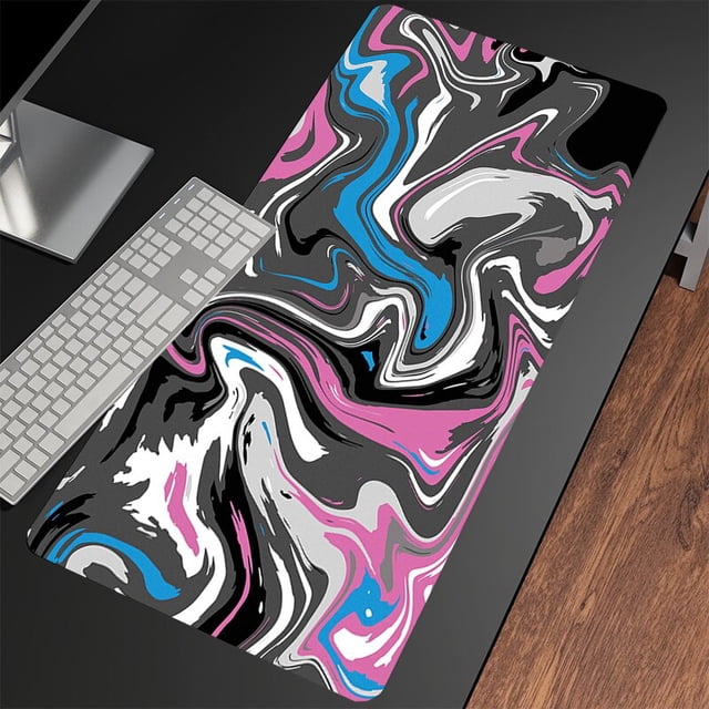 Alfombrillas de ratón grandes para juegos, alfombrilla de ratón para ordenador de 90x40cm, alfombrillas de escritorio para PC, alfombrillas para teclado, Alfombra de mesa LIUWENJING unisex