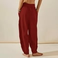 thumbnail image 6 of BLVB Sweatpants Women Loose Cinch Bottom Joggers Running Athletic Pants Lounge Trousers with Pockets, 6 of 7