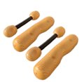thumbnail image 1 of Vintage Wooden-Patterned Inflatable Water Game Set for Adults - 4-Piece Interactive Floating Toy with 137x35cm Seats and 115x20cm Play Rods, Portable PE Bag Packaging, Durable Lightweight Design for, 1 of 6