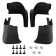 thumbnail image 3 of Guardabarros De Coche Protectores Contra Salpicaduras 4 Uds Guardabarros De Coche Guardabarros Protector De Guardabarros Apto Para Corolla 2007-2013 ANGGREK No, 3 of 8