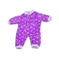 thumbnail image 2 of s de Patrones Lindos / Casuales Ropa de Dormir para Accesorios de Muñecas de 18 '' Púrpura Baoblaze Mono de muñeca de 18 pulgadas, 2 of 3