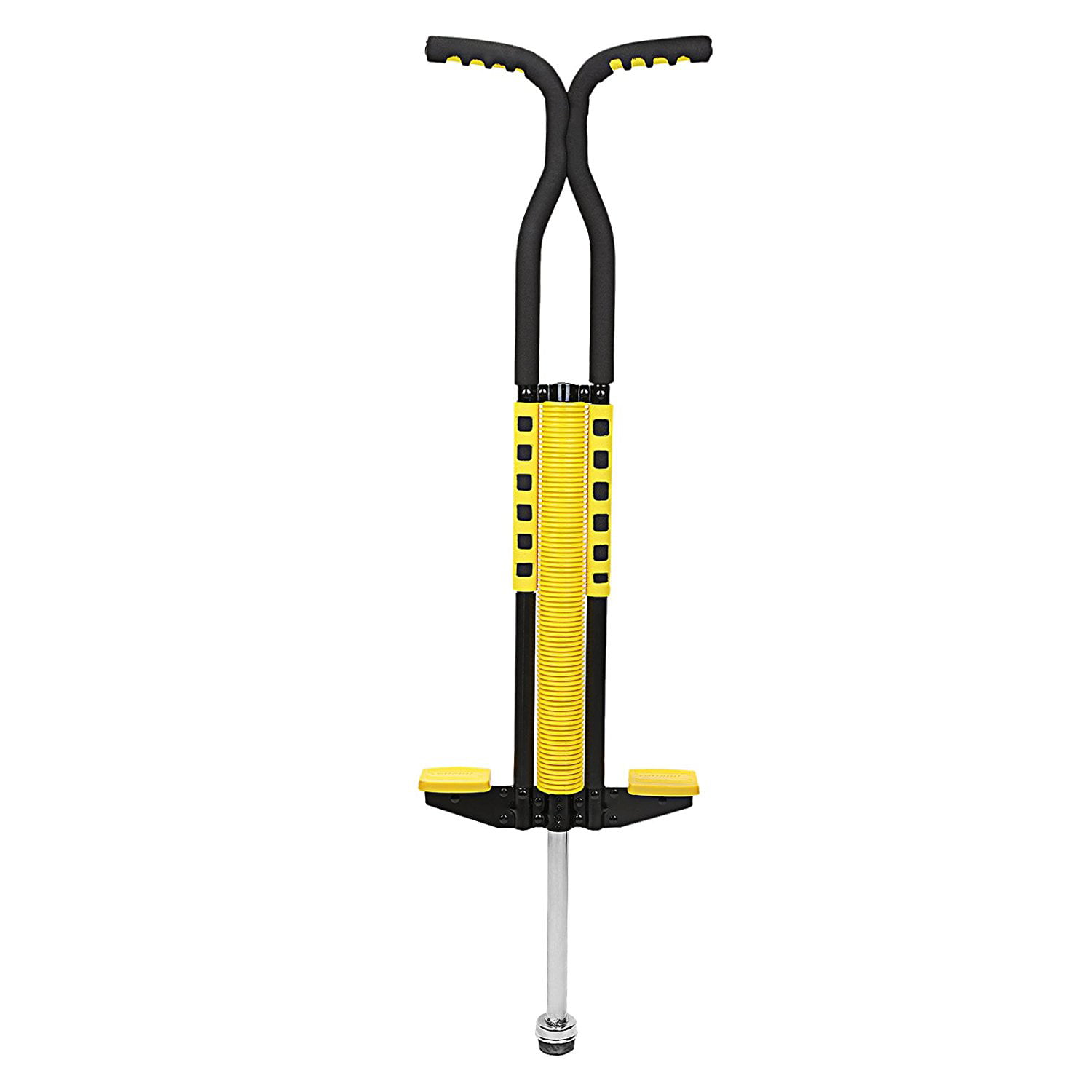 X-MAG Foam Master Pogo Stick For Kids Age 9 Up Adult 80 To 160 Lb Yellow Black 
