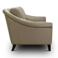 thumbnail image 6 of Hello Sofa Home Sienna Mid-Century Modern Top Grain Leather Armchair in Beige, 6 of 6