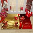 thumbnail image 7 of Clearance! SDJMa Christmas Door Mats Non-Skid Christmas Rugs Xmas Holiday Santa Wreath Bell Welcome Floor Mats Indoor Outdoor Welcome Doormat, 24 x 35 inches, 7 of 7