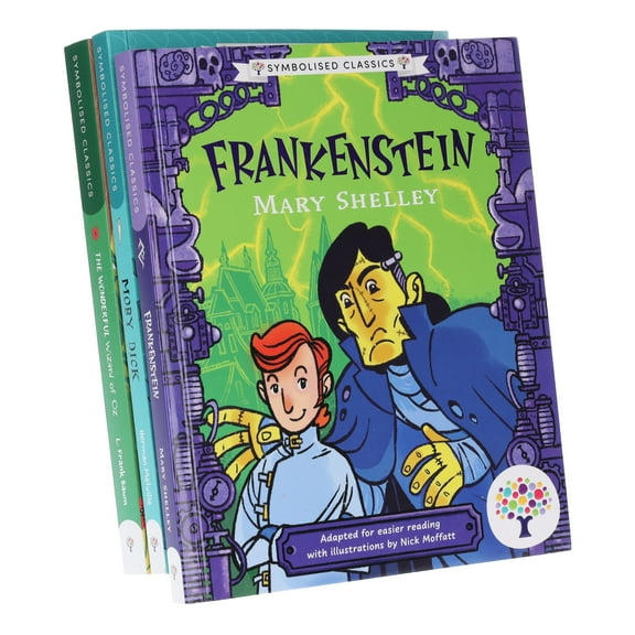 Symbolised Classics Reading Library (Starter) 3 Books Set - Ages 7 - Paperback