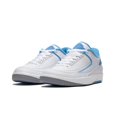 thumbnail image 2 of Nike Air Jordan 2 Retro Low White/University Blue DV9956-104 Men's Size 7.5 Medium, 2 of 4