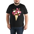 thumbnail image 4 of Men's Graphic TeeFlowers (13) Letter Print T-Shirts Round Neck Short Sleeves Sizes XS-5XL Summer Daily Casual Tops, 4 of 5