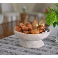 thumbnail image 2 of Kouboo La Joll Rattan Fruit Bowl Large White-Wash, 2 of 5